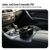 Two-Cup Car Cup Holder Insert