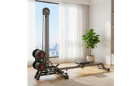 Space-Saving Indoor Rowing Machine Compact Foldable Rowing Machine Full-Body Rower Low-Impact for Home Gym, Apartment