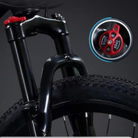 21 Gear Mountain Bike Disc Brakes 26 Inch Trail Bike Front Shock Absorption Hardtail Mountain Cycle for Adults, Students, Commuting, Recreation