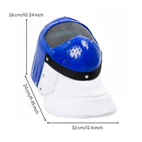 Children's Fencing Mask Stab-Proof Kids Training Headgear Adjustable Strap