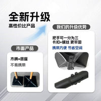 Detachable Rod Garden Tamper Ground Compaction Tool for Garden and Agricultural Use