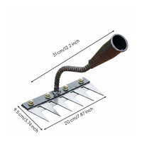 Manganese Steel Rake Thickened Blade Unwanted Growth Remover Tool Multi Purpose