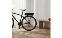 Waterproof Rear Bike Seat Cushion Thick Bike Rear Rack Pad Low-Profile Bike Seat Cushion Universal Fit for Commuters