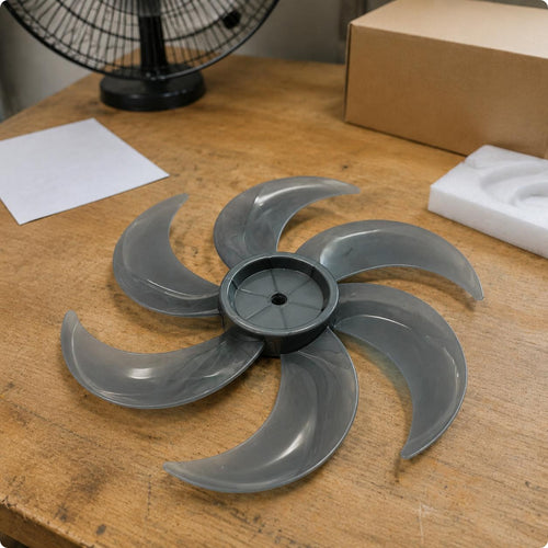 Replacement Fan Blade Compatible 6-Blade Fan Assembly High Temperature Resistant