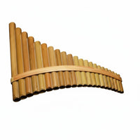 Panpipe, Bamboo, G/F/C Key, Ethnic, Adult, Student, Beginner