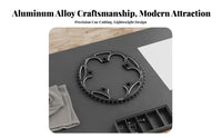 130BCD Single Chainring Anti-Chain Drop 130BCD Narrow Wide Chainring Asphalt Bike Chainwheel High Strength Aluminum Alloy