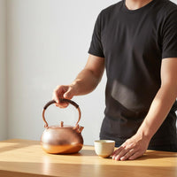 Handmade Copper Kettle Thickened Copper Teapot Heat-Resistant Kitchenware
