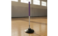 Round Base Dribbling Slalom Pole Slim Springy Training Pole for Basketball Players, Exercises