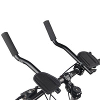 Bicycle Split Aero Bar Mountain Bike Equipment Road Racing Bike Rest Handle Aluminum Alloy Extension Bar TT Bar