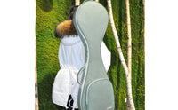 Backpack-Style Pipa Case Hard-Shell-Like Pipa Gig Bag Sturdy Lightweight for Performers
