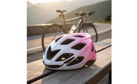Shock Resistant Kids Bike Helmet Breathable Children Bike Helmet Single-Piece Molded Outdoor Sports Gear Ventilated Design for Boys and Girls, Mountain Biking
