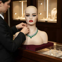 PVC Mannequin Head Hairpiece Display Head Realistic Face Shape for Photo Studio