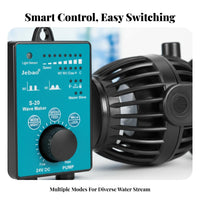 Wavemaker Water Movement Manager Aquarium Circulation Pump Simulates Water Movements Submersible Water Circulator Pump for Coral Aquariums