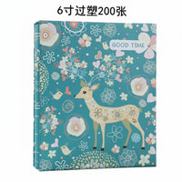 200 Photo Storage Album High-Clearness Pockets 6 Inch Photo Book Waterproof Inner Pages 4x6 Picture Album for Wedding