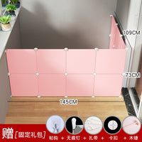 宠物围栏阳台防护栏猫狗专用隔离挡板自由拼接加高兔子小狗狗栅栏