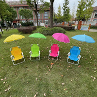Portable Kids Beach Chair with Umbrella, Korean Style, Multi-functional