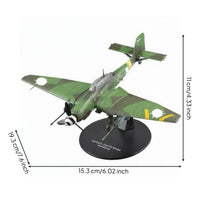 Display Plane Model Painted Feature Metal Airplane Model Collectible