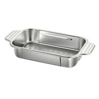 Sink Draining Basket Versatile over-the-Sink Colander Extendable for Apartment
