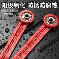 Industrial Grade Aluminum Alloy Concentric Axis Woodworking Compass, High Hardness Portable Multi-functional Construction Site Compass