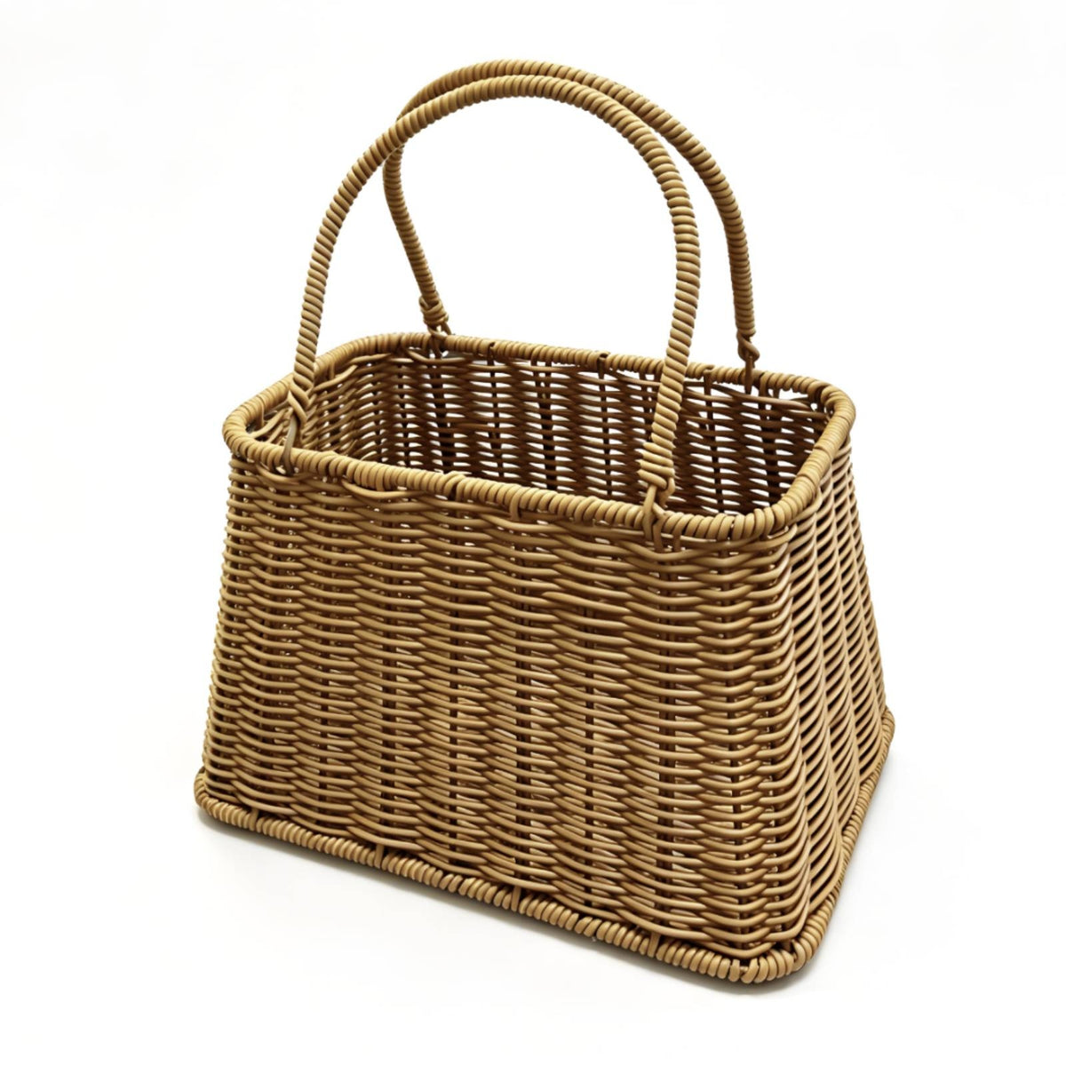 Woven Storage Basket with Handles Hand-Carry for Gift Presentation