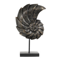 Tabletop Sculpture Minimalist Sculpture with Base Matte Figurine for Living Room, Entryway