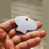 Roe Jar Opener Brushed Metal Marine Creature Shaped Jar Opener Lightweight
