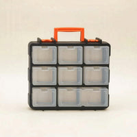 Portable Tool Box with Drawers Compact Toolbox Lightweight for Vehicle