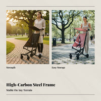 T18 Lightweight Stroller Foldable For Children Travel No Installation Needed