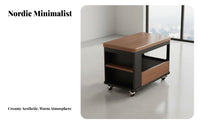 foldable Square Desk Foldable Design Square Accent Table Space-Saving