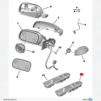 Window Control Switch for Peugeot 307 307SW 307CC - 6554KT 98001911XT