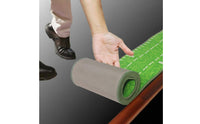 With Scale Marks Auto Ball Return Putting Mat Distance Markers Auto Return Putting Mat Alignment Markings Two Hole Design for Home, Office