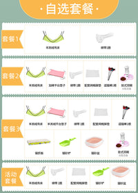猫笼别墅超大自由空间家用猫笼子室内两层带厕所咪宠物猫舍猫屋