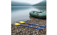 2 Pieces Inflatable Boat Paddle 120 Cm Plastic Boat Oar Strong for Rafting