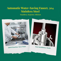 Automatic Touchless Faucet, Proximity detector Water-Saving Sink Tap, Commercial Kitchen Hotel
