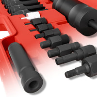 Internal Combustion Nozzle Extractor Tools Set  Multiple-Size Adapters Internal Combustion  Nozzle Puller Kit Heavy-Duty for Mechanics