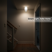 LED Motion Sensor Light Bulb for Hallway Stairs Bathroom Energy Saving