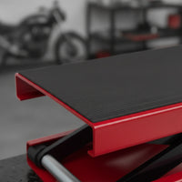 Motorcycle Scissor Lift Jack Heavy Duty Motorcycle Scissor Lift for Mechanics, Home Workshop