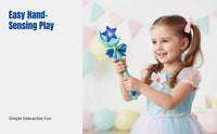 Musical Fairy Wand, Light-Up Princess Mystical Toy, Kids Projection, Random Color, Fun