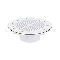 Round Main Drain ABS Fitting for Vinyl Liner Pools