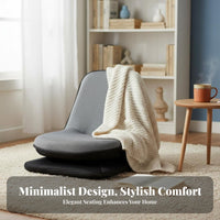 Adjustable rotating Lounger Foldable Floor Chair Space-Saving for Adults, Students