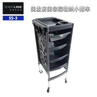 发廊多层工具推车美发店烫发工具车美发推车多功能多层置物架