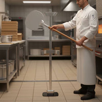 Pizza Peel Storage Rack Freestanding Pizza Peel Rack Vertical for Home Kitchens
