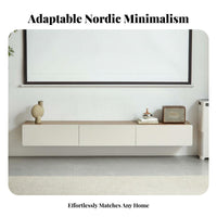 Retractable Media Stand with Coffee Table Extendable Design for Home, Homeowners