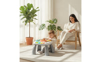 Easy-to-Clean Multifunction Activity Table Interactive Plastic Activity Table Toddler Furniture Kids for Toddlers