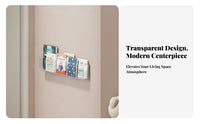 Clear surfacemounted shelf Sturdy Clear surfacemounted Shelf multifunctional for homeowners