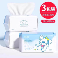 3包装|健美创研洗脸巾一次性擦脸不掉毛纯棉洗面洁面巾官方旗舰店