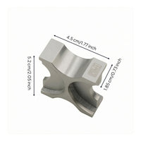 Piano Hammer Grinding Tool Gray Metal Finish Piano Hammer Sanding Block
