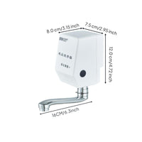 Infrared touchless medical faucet