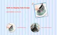 Plush Toilet Seat Pad, Enlarged, Soft, Nordic, Comfortable
