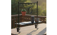 Camping Lantern Stand Shelf Multi-Functional Portable Lantern Stand Rack Sturdy Construction Foldable Camping Tabletop Organizer for Picnic
